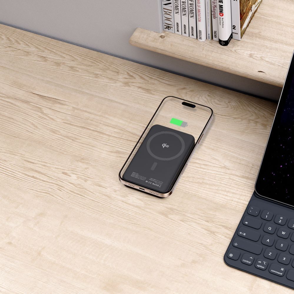 Muud kaubad Tech-Protect Powerbank Tech-Protect PB24 LifeMag QI2 MagSafe 10000 mAh - black