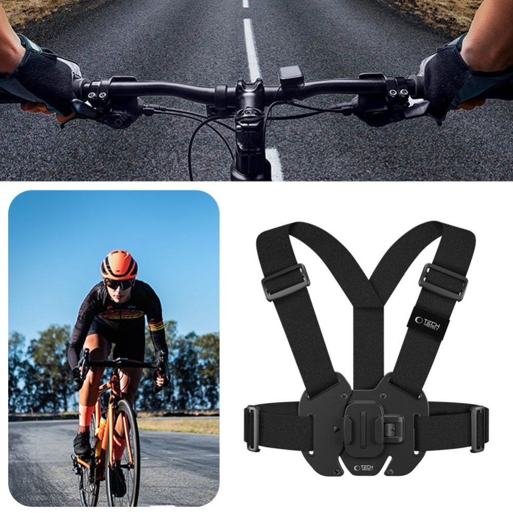 Другой товар Tech-Protect Tech-Protect GA100 Chest Mount for GoPro / DJI - Black
