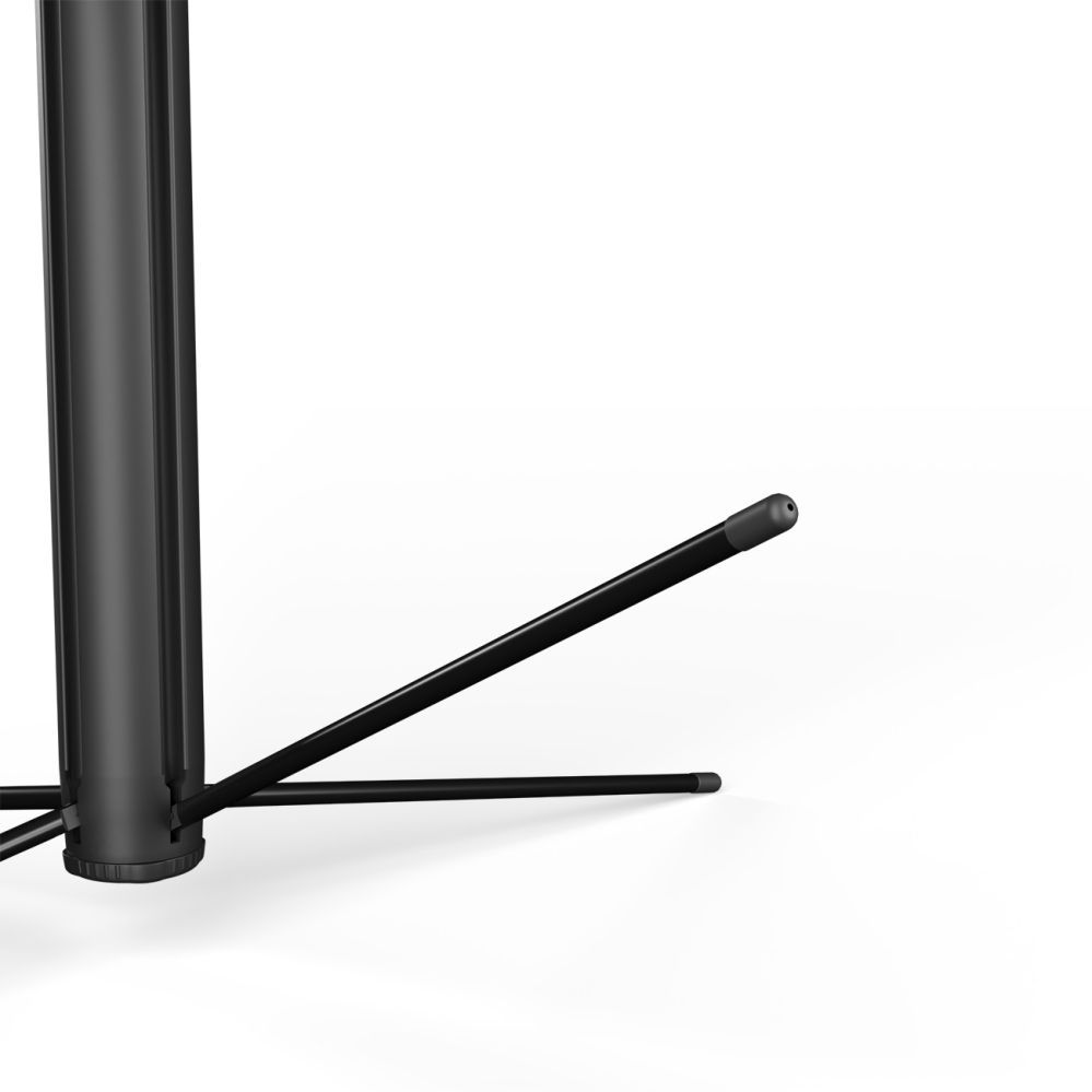 Foto un video aksesuārs Wozinsky Wozinsky WST-360YS Selfie Stick with Tripod Function with 360° AI Auto Face Tracking Gesture Control - Black