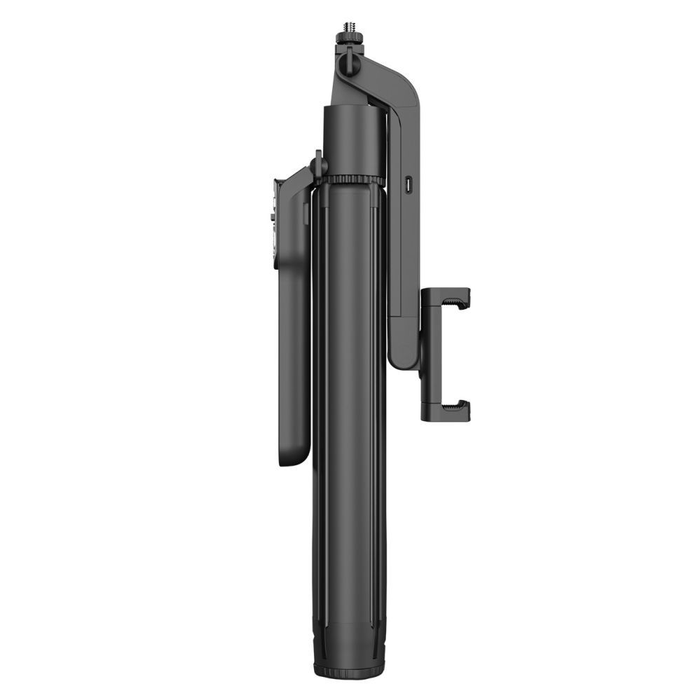 Foto un video aksesuārs Wozinsky Wozinsky WST-360YS Selfie Stick with Tripod Function with 360° AI Auto Face Tracking Gesture Control - Black