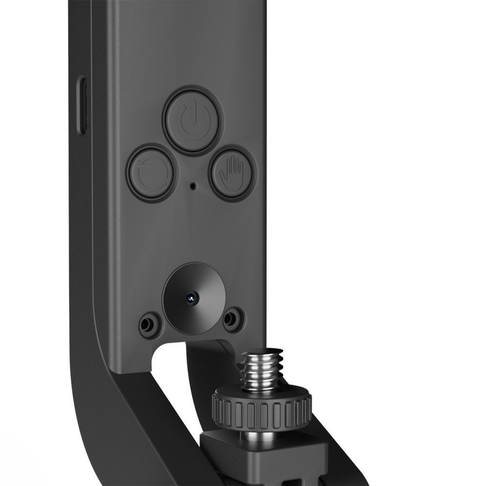 Foto un video aksesuārs Wozinsky Wozinsky WST-360YS Selfie Stick with Tripod Function with 360° AI Auto Face Tracking Gesture Control - Black