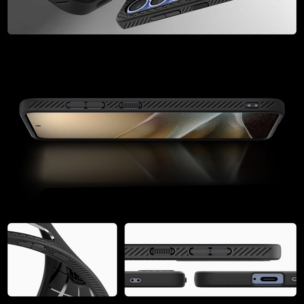 Other goods Spigen Spigen Liquid Air Case for Samsung Galaxy S25 - Matte Black
