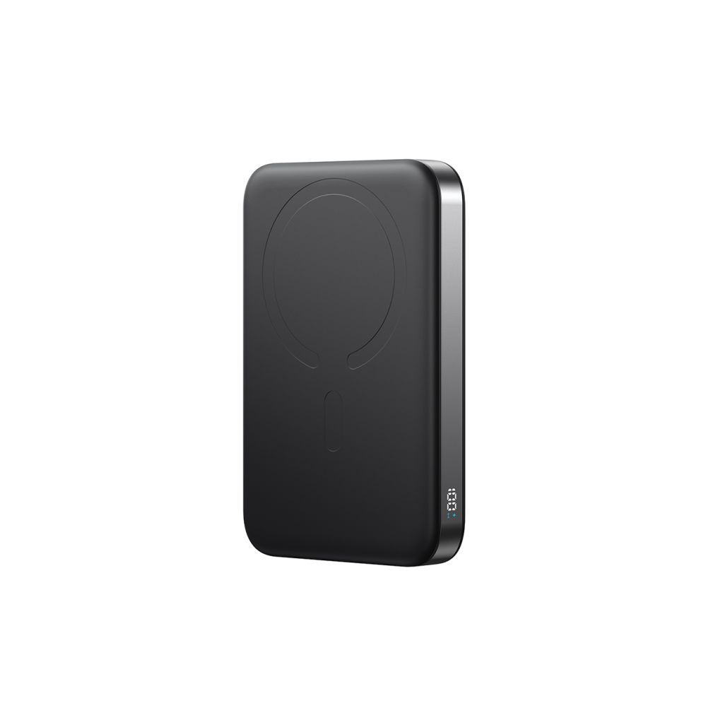 Väline aku Joyroom Joyroom JR-PBM12 Power Bank 10000mAh 22.5W MagSafe Compatible, 15W Wireless Charging, with Ring Base - Black
