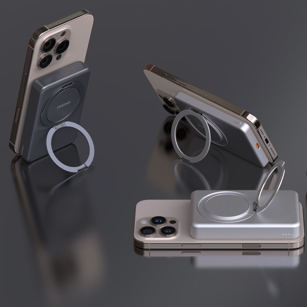 Внешний аккумулятор Dudao Silver || Gray