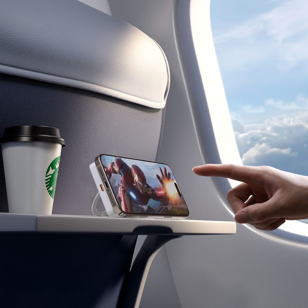 Внешний аккумулятор Dudao Silver || Gray