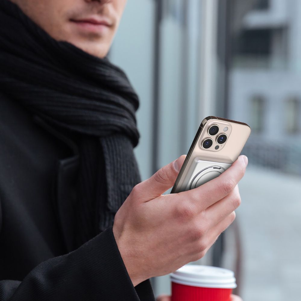 Внешний аккумулятор Dudao Silver || Gray