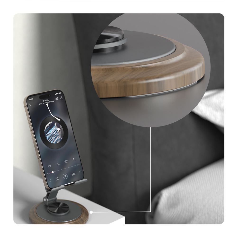 Muud kaubad Dudao Dudao F17M 360° metal phone stand - gray