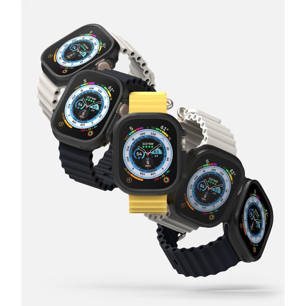 Other goods Ringke Ringke Slim 2-pack Case for Apple Watch Ultra 1/2 (49mm) - Clear and Matte Black