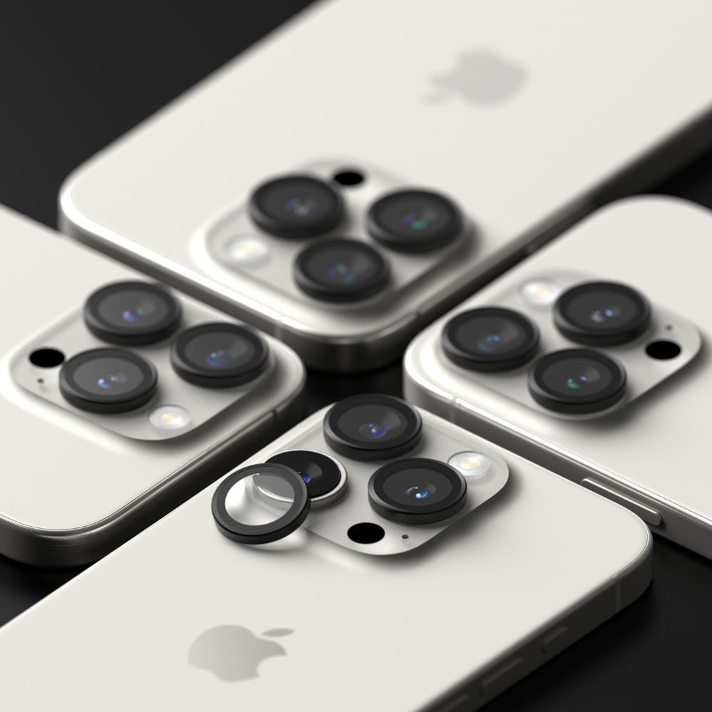 Other goods Ringke Ringke Camera Frame Protector 2-pack for iPhone 16 Pro / 16 Pro Max - Black