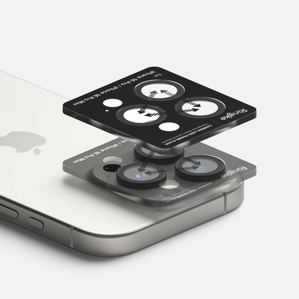 Other goods Ringke Ringke Camera Frame Protector 2-pack for iPhone 16 Pro / 16 Pro Max - Black