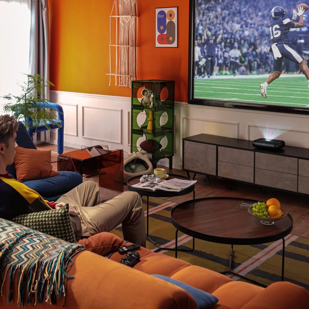 Projektorid Yaber Yaber K300s Multimedia Laser RGB FullHD 1080p Projector with JBL Speakers - Black