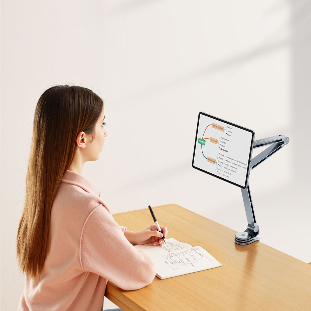 Mobile phone accessories Wozinsky Wozinsky WTY0YS1 magnetic holder, 360° rotating, solid, for phone and tablet - gray