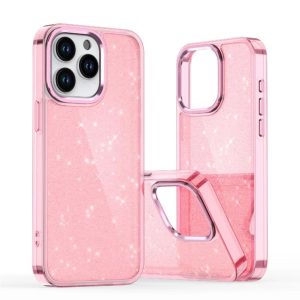 Nugarėlės dėklai Hurtel  Glitter Case for iPhone 16e - Pink 