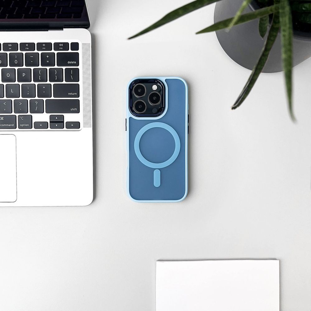 Nugarėlės dėklai Hurtel Fashion Case with MagSafe for iPhone 16e - Blue