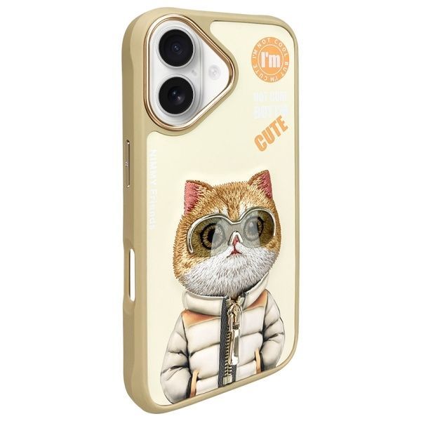 Other goods Nimmy Nimmy Cool&Cute 2.0 Cat Case for iPhone 16 - Green