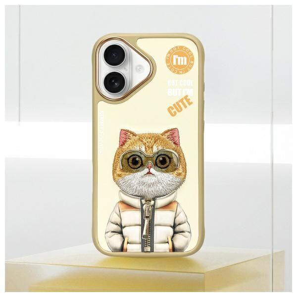 Other goods Nimmy Nimmy Cool&Cute 2.0 Cat Case for iPhone 16 - Green