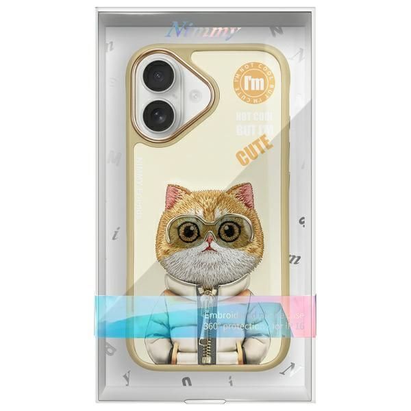 Other goods Nimmy Nimmy Cool&Cute 2.0 Cat Case for iPhone 16 - Green