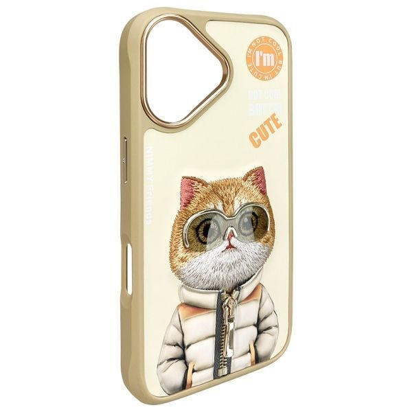 Other goods Nimmy Nimmy Cool&Cute 2.0 Cat Case for iPhone 16 - Green