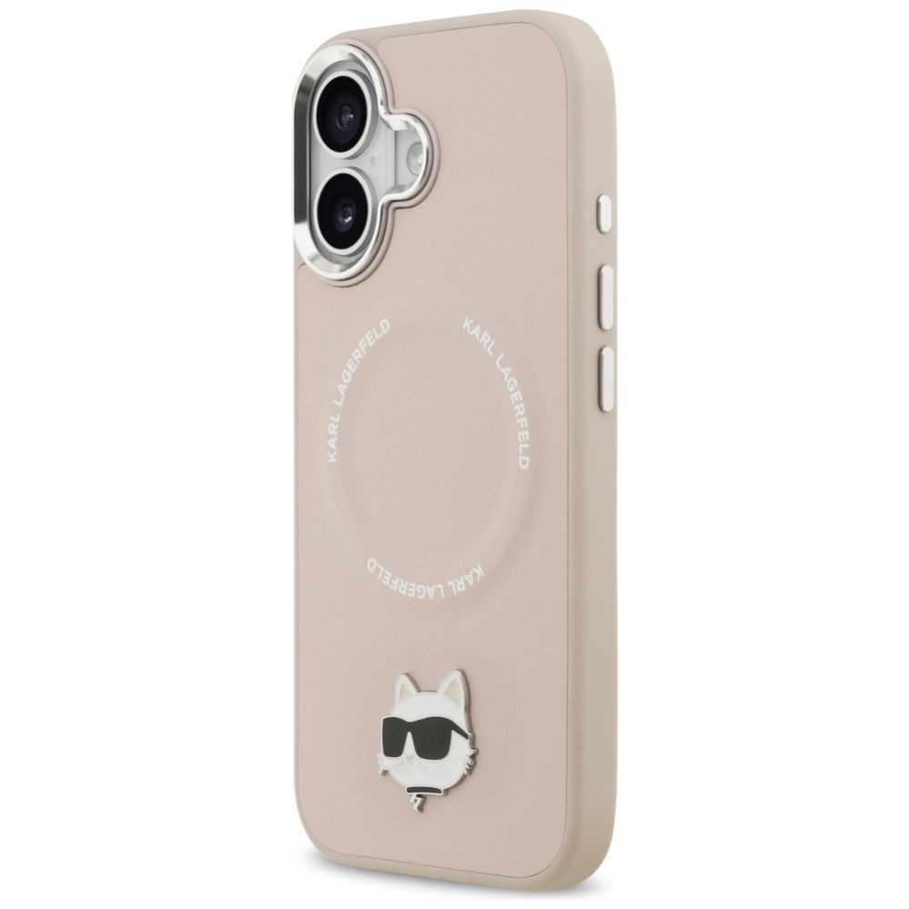 Muud kaubad Karl Lagerfeld Karl Lagerfeld Choupette Pin MagSafe Case for iPhone 17 - Pink