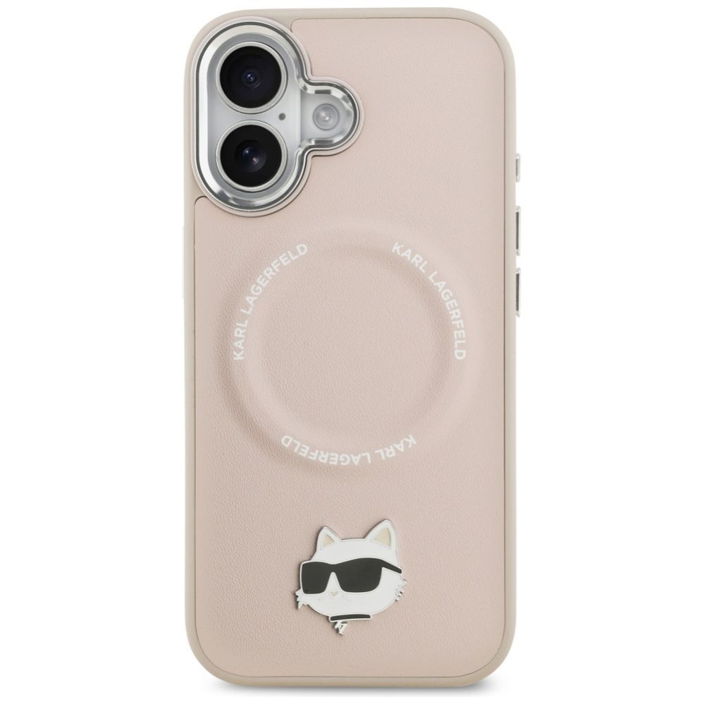 Muud kaubad Karl Lagerfeld Karl Lagerfeld Choupette Pin MagSafe Case for iPhone 17 - Pink