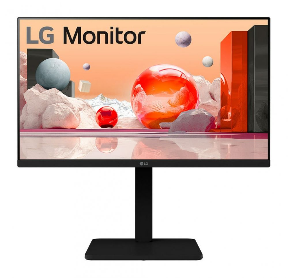Monitorid LG 24BA550-B | 23.8 " | IPS | FHD | 16:9 | 100 Hz | 5 ms | 1920 x 1080 pixels | 200 cd/m² | HDMI ports quantity 1 | Black | Warranty 24 month(s)