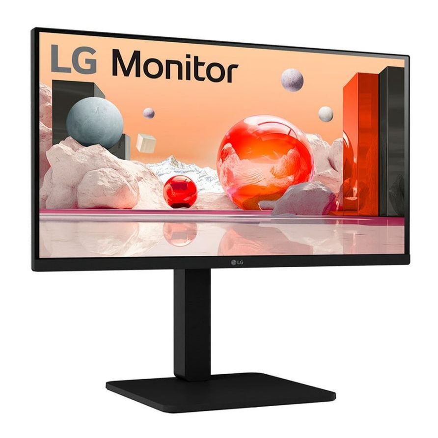Monitorid LG 24BA550-B | 23.8 " | IPS | FHD | 16:9 | 100 Hz | 5 ms | 1920 x 1080 pixels | 200 cd/m² | HDMI ports quantity 1 | Black | Warranty 24 month(s)