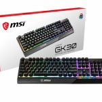 Computer keyboard MSI  Vigor GK30 Gaming Keyboard, US Layout, Wired, Black 