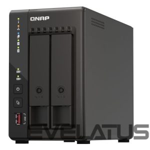 Mälupulk QNAP  2-Bay desktop NAS 	TS-253E-8G J6412 4-core, Processor frequency 2.6 GHz, 8 GB, 2 x HDMI 1.4b, 2x M.2 2280 PCIe slots, 2x USB 2.0; 2 x USB Type-A 