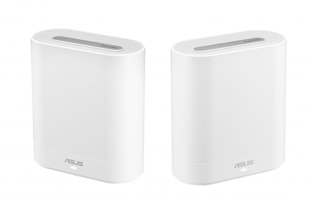 Ruuterid Asus Wifi 6 802.11ax Tri-band Business Mesh System EBM68 (2-Pack) 802.11ax, 4804 Mbit/s, 10/100/1000 Mbit/s, Ethernet LAN (RJ-45) ports 3, MU-MiMO No, No mobile broadband, Antenna type Internal, White