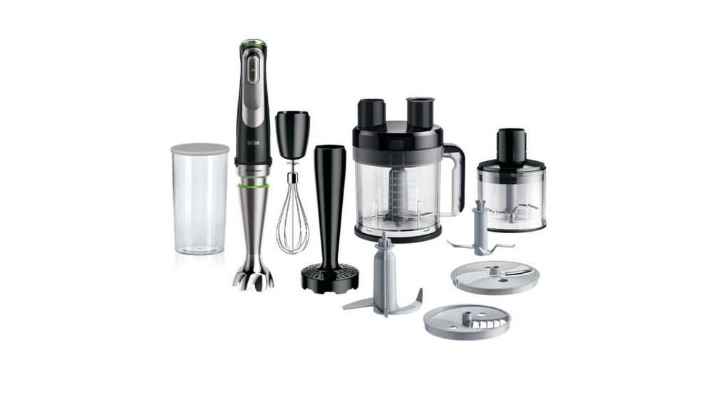 Mikserid ja blenderid Braun MQ9187XLI MultiQuick 9 Hand Blender, Black/Stainless Steel