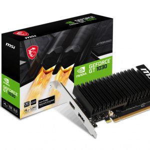 Graphic card / Video cards MSI  GeForce GT 1030 4GHD4 LP OC | NVIDIA | 4 GB | GeForce GT 1030 | DDR4 | HDMI ports quantity 1 | PCI Express 3.0 x16 (uses x4) 