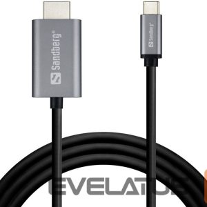 Kaabel Sandberg  136-21 USB-C to HDMI Cable 2M 