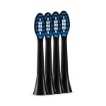 Zobu birste Silkn  SonicYou Refill Brush Heads Family Pack (4 pcs) Black Soft (SYR4PEUZS001) 