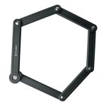 Elektrisõidukite lisavarustus Manta  XRIDER XR00FL01 Segmented Folding Bike Lock for Frame 