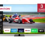 Televiisorid Thomson  TV Set||65"|4K/Smart|QLED|3840x2160|Wireless LAN|Bluetooth|Google TV|Black|65QG7C14 