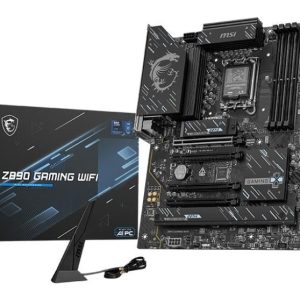 Intel protsessori emaplaat MSI  Mainboard||Intel Z890|LGA 1851 (Socket V1)|ATX|RAM DDR5-SDRAM|4xSlots|Wi-Fi Yes|Bluetooth Yes|3xNumber of M.2 (M) slots|Z890GAMINGWIFI 