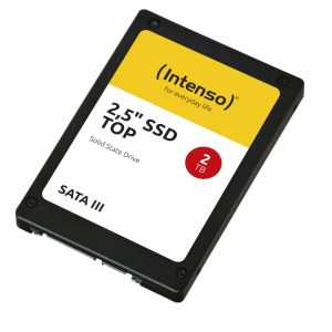 Hard drive SSD Intenso  SSD||2000 GB|Serial ATA|Write speed 520 MB/s|Read speed 550 MB/s|2.5"|960xTBW rating|MTBF 2000000 h|3812470 