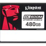 Kõvaketas SSD Kingston  SSD||876xTBW rating|MTBF 2000000 h|Read speed 560 MB/s|Write speed 470 MB/s|Serial ATA III|2.5"|480 GB|DC600M|SEDC600M/480G 