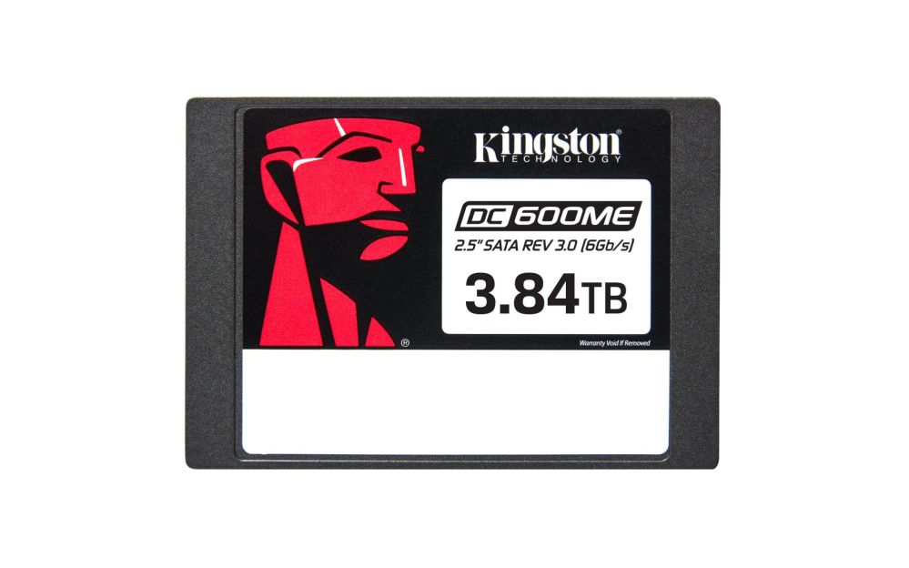 Kõvaketas SSD Kingston SSD||3840 GB|Serial ATA III|2.5"|Write speed 530 MB/s|7008xTBW rating|MTBF 2000000 h|Read speed 560 MB/s|SEDC600ME/3840G