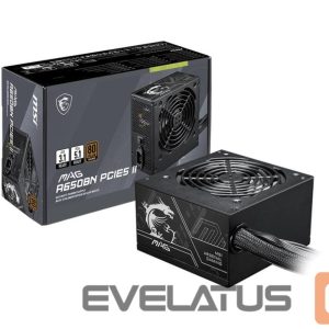 Toiteplokk MSI  Power Supply||ATX|PC|100 - 240 V|650 W|MAGA650BNPCIE5II 