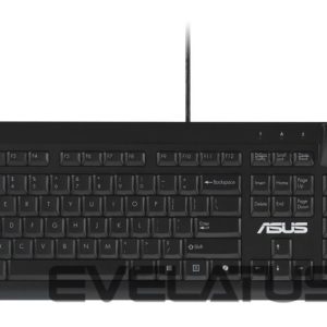 Arvuti klaviatuur Asus  KEYBOARD KU100 BLACK/EST 90XB05E0-BKB050 