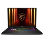 Портативный компьютер MSI  Notebook||Crosshair|18 HX AI A2XWGKG|CPU Intel Core Ultra 7|255HX|18 "|2560 x 1600 pixels|RAM 32 GB|DDR5-SDRAM|SSD 1000 GB|Discrete graphics NVIDIA GeForce RTX 5070|8 GB|On-board graphics Yes|Numeric keypad Yes|OS installed Windows 11 Home|Colour Black|Weight 2.9 kg|6400 MHz|CRO18HXAIA2XWGKG-049NL 