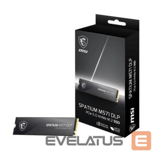 Kõvaketas SSD MSI  SSD||1400xTBW rating|MTBF 1500000 h|Read speed 14500 MB/s|Write speed 11000 MB/s|NVMe Yes|PCI Express 5.0|M.2|2000 GB|SPATIUM M571 DLP PCIe 5.0 NVMe M.2|S78-440Q1K0-P83 