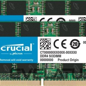 RAM DDR4 Crucial  NB MEMORY 32GB PC25600 DDR4 SO/KIT2 CT2K16G4SFRA32A 