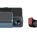 Video registratorius DAHUA  DASHCAM 105 DEGREE 4K+1080P/TFT WIFI S8 