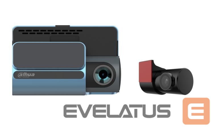 Dash cam DAHUA DASHCAM 105 DEGREE 4K+1080P/TFT WIFI S8