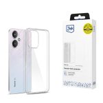 Back panel cover 3MK  3mk Clear Case for Xiaomi Redmi 13C 5G - transparent 