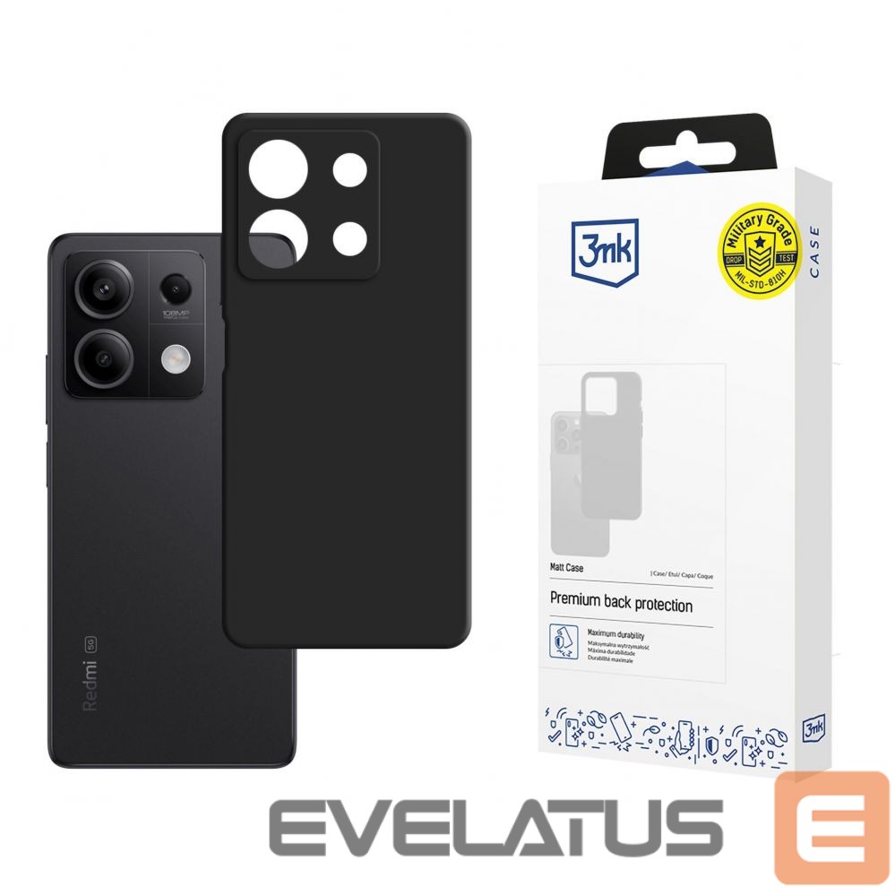 Muu telefoni lisavarustus 3MK Redmi Note 13 5G - 3mk Silicone Case