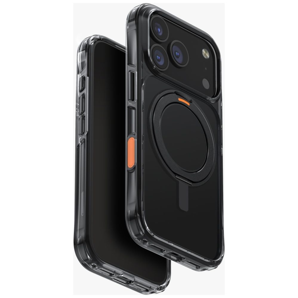 Kitos prekės UNIQ Uniq Swivix Rotating Kickstand 360 Case for iPhone 17 Pro - Black