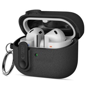 Muud kaubad Tech-Protect  Tech-Protect Slim Hook Case for Samsung Galaxy Buds 3 / 3 FE / 3 Pro - Black 